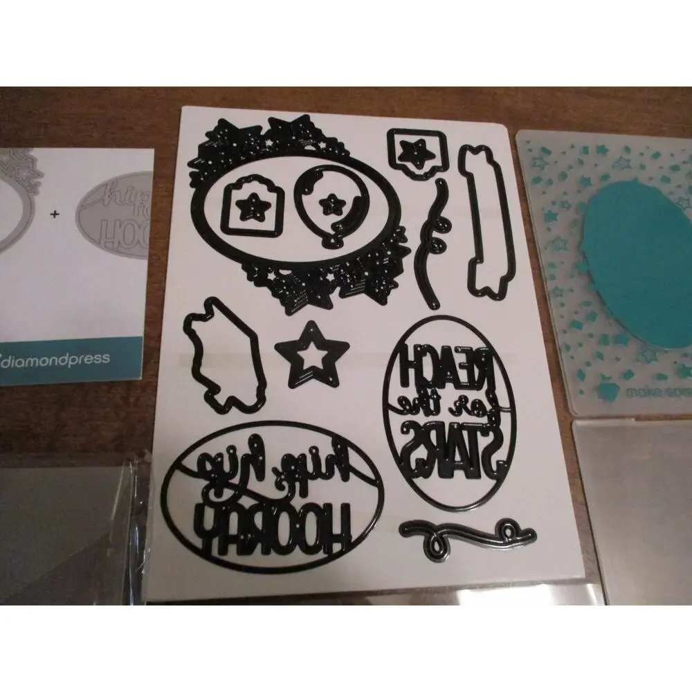DIAMOND PRESS OCCASIONS STAMP DIE MASK SET